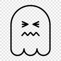 Paranormal, Haunted, Spirits, Ghost Stories icon svg