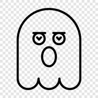 paranormal, hauntings, hauntings in the news, ghost stories icon svg