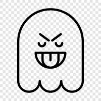 paranormal, ghost, hauntings, spooks icon svg