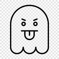 Paranormal, Haunted, Ghost tours, ghost stories icon svg