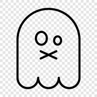 paranormal, hauntings, ghosts, haunt icon svg