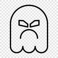 Paranormal, Haunted, Ghost Hunter, Ghost Stories icon svg