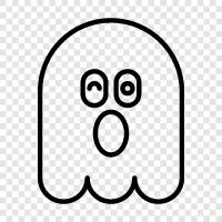 Paranormal, Horror, Ghosts, Haunting icon svg