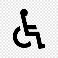 paraplegic, disability, handicapped, amputee icon svg