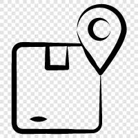 parcel, mail, mail tracking, shipping icon svg