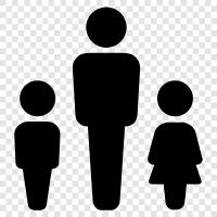 parenting, fatherhood, father figures, children icon svg