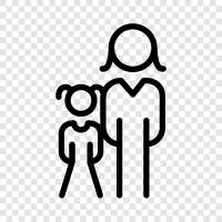 parenting, motherhood, mothering, mothering skills icon svg