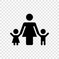 Parenting, Children, Siblings, Grandparents icon svg