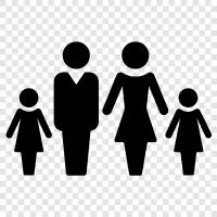 Parenting, Children, Siblings, Cousins icon svg