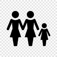 Parenting, Children, Siblings, Cousins icon svg