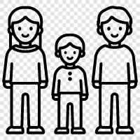 parenting, children, siblings, parents icon svg