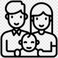 Parenting, Children, Siblings, Cousins icon svg