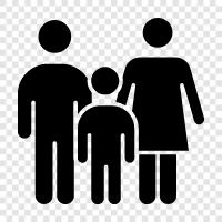 Parenting, Children, Siblings, Extended Family icon svg