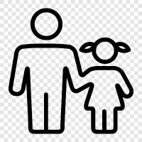 parents, children, siblings, cousins icon svg