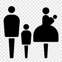 parents, children, siblings, spouses icon svg