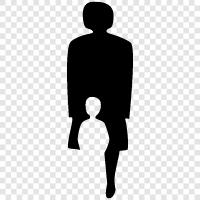 parents, children, siblings, aunts icon svg