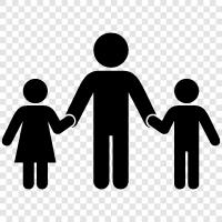 parents, children, siblings, aunts icon svg