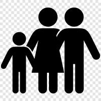 Parents, Children, Siblings, Grandparents icon svg