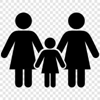 parents, children, siblings, relatives icon svg