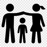 parents, children, siblings, relatives icon svg