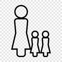 parents, children, siblings, grandparents icon svg