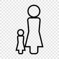 parents, children, siblings, relatives icon svg