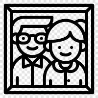 Parents, Kids, Siblings, Grandparents icon svg