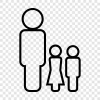 parents, children, siblings, spouses icon svg