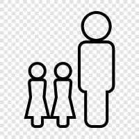 parents, children, siblings, relatives icon svg