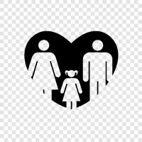 parents, kids, siblings, aunts icon svg