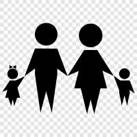 parents, children, siblings, parentsin-law icon svg