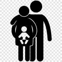 parents, children, siblings, cousins icon svg