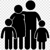 Parents, Children, Siblings, Grandparents icon svg