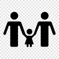 parents, children, siblings, family relationships icon svg