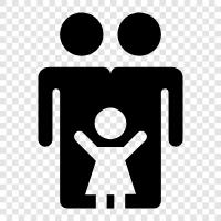 parents, children, siblings, relatives icon svg