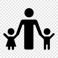 parents, siblings, children, relatives icon svg