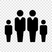 parents, children, siblings, spouses icon svg