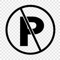 parking, parking lot, no parking zone, no stopping icon svg