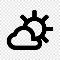 partly cloudy, cloudy, overcast, rainy icon svg