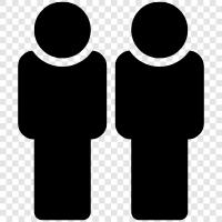 partnership, male, men, relationships icon svg