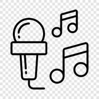 party, sing, fun, party game icon svg