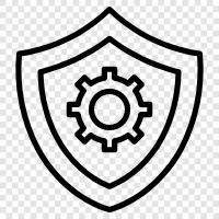 password, encryption, firewalls, security settings icon svg