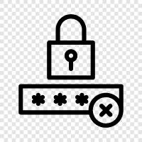 password, security, encryption, authentication icon svg