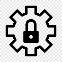 password, encryption, firewall, antivirus icon svg