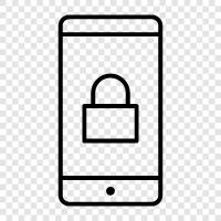 Password Lock, Security Lock, Encryption, Lock Smartphone icon svg