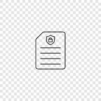 password protected file, hidden file, secure file, Locked file icon svg