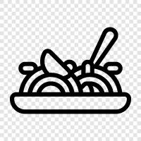 pasta, noodle, food, Italian icon svg