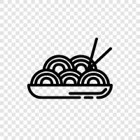 pasta sauce, spaghetti, macaroni, rigatoni icon svg