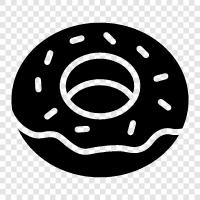 pastry, donut shop, donut recipe, donut shop near me icon svg