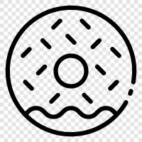 pastry, doughnut, cake, pastry chef icon svg